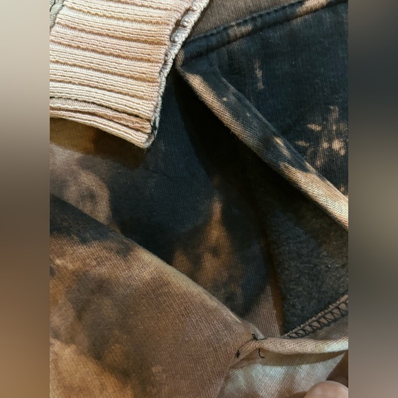 Zara Oversized Acid Wash Sweatshirt - Picture 4 of 5